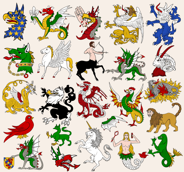 Heraldic Beasts of Heraldry