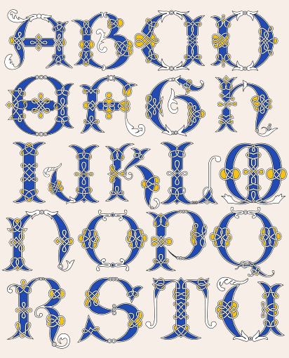 Heritage Crafts Celtic Alphabet Heritage Crafts Celtic Alphabet