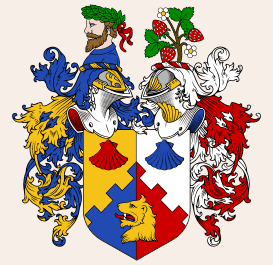 Armorial Gold Coat of Arms
