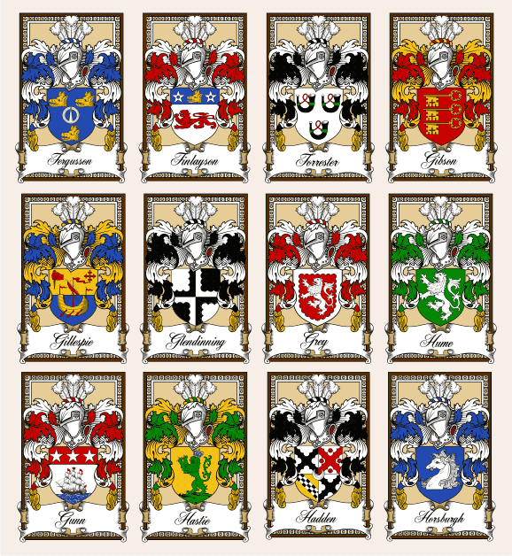 Bookplates of Scotland samples 2
