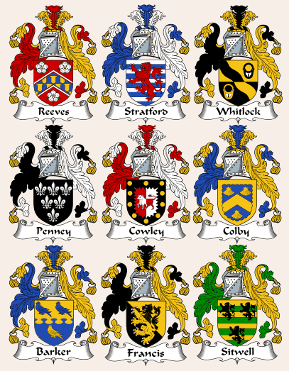 The British Fleet Coats of Arms
