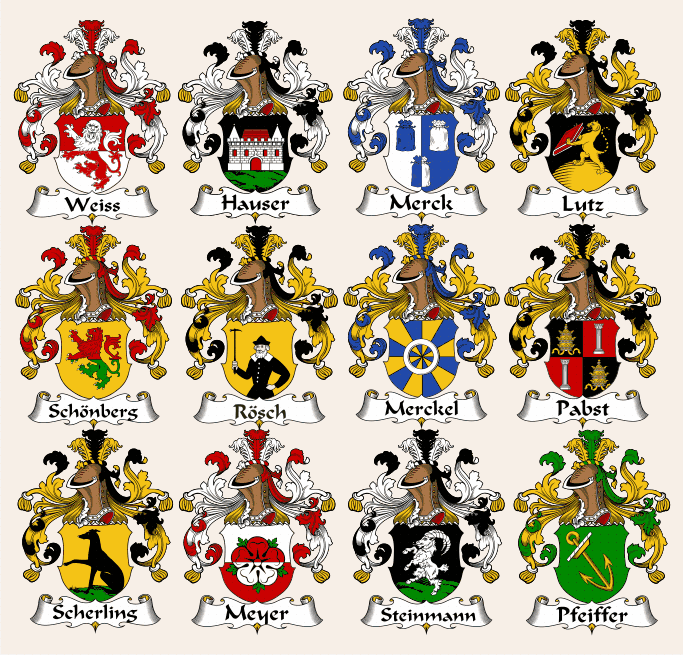 Armorial Gold Das Wappen Samples