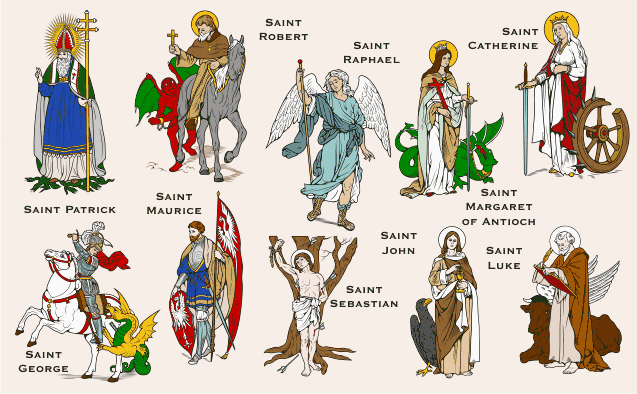 Saints Collection Samples