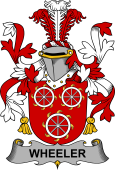 Irish Coat of Arms for Wheeler