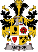Danish Coat of Arms for Amthor