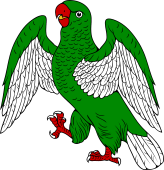 Parrot Rampant Wings Expanded