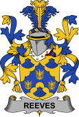 Irish Coat of Arms for Reeves