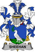 Irish Coat of Arms for Sheehan or O
