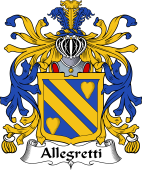 Italian Coat of Arms for Allegretti