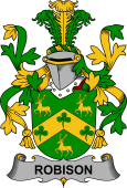 Irish Coat of Arms for Robison or Robinson