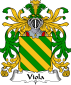 Italian Coat of Arms for Viola