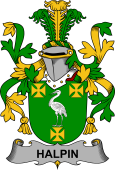 Irish Coat of Arms for Halpin or O