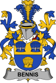 Irish Coat of Arms for Bennis