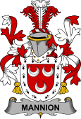 Irish Coat of Arms for Mannion or O