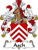 German Wappen Coat of Arms for Asch