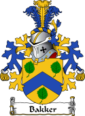 Dutch Coat of Arms for Bakker