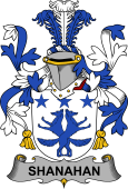 Irish Coat of Arms for Shanahan or O