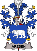 Danish Coat of Arms for Aresen