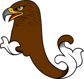 Falcon or Hawk Hd Mantled