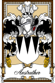Scottish Coat of Arms Bookplate for Anstruther