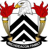 American Coat of Arms for Archdeacon