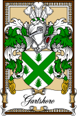 Scottish Coat of Arms Bookplate for Gartshore