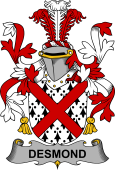 Irish Coat of Arms for Desmond