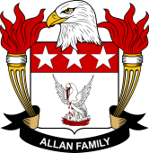 American Coat of Arms for Allan