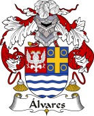 Portuguese Coat of Arms for Alvares