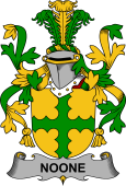 Irish Coat of Arms for Noone or O