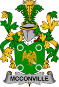 Irish Coat of Arms for McConville