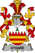 Irish Coat of Arms for Hare or O