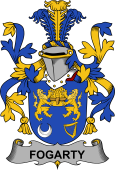 Irish Coat of Arms for Fogarty or O