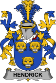 Irish Coat of Arms for Hendrick or O