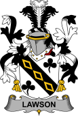 Irish Coat of Arms for Lawson