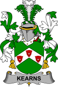 Irish Coat of Arms for Kearns or O