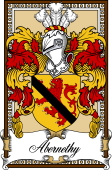 Scottish Coat of Arms Bookplate for Abernethy
