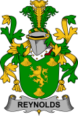 Irish Coat of Arms for Reynolds or McRannell