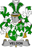 Irish Coat of Arms for Veldon