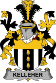 Irish Coat of Arms for Kelleher or O