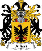 Italian Coat of Arms for Alfieri