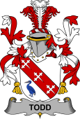 Irish Coat of Arms for Todd or Tod