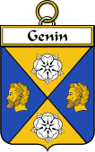 French Coat of Arms Badge for Genin