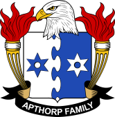 American Coat of Arms for Apthorp