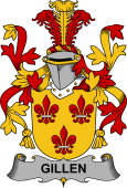 Irish Coat of Arms for Gillen or O