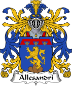 Italian Coat of Arms for Allesandri