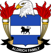 American Coat of Arms for Aldrich