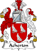 English Coat of Arms for Acherton