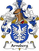 German Wappen Coat of Arms for Arnsberg
