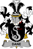 Irish Coat of Arms for Dane or O